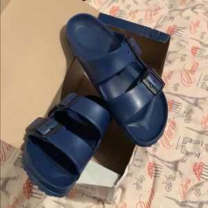 Unisex Navy Birkenstock  sandals